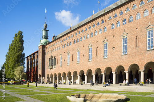 Photography city hall of Stockholm