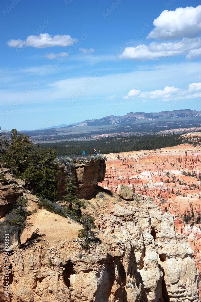 The Bryce Amphitheater area at Bryce Canyon National Park, Utah