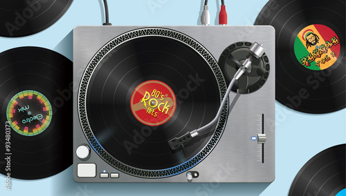 DJ Turntable