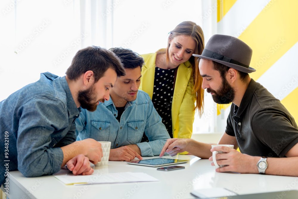 Obraz premium Start-up Team