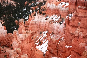 Handdoek met foto Huisarts Sunset Point Bryce Canyon Utah  © ClaraNila