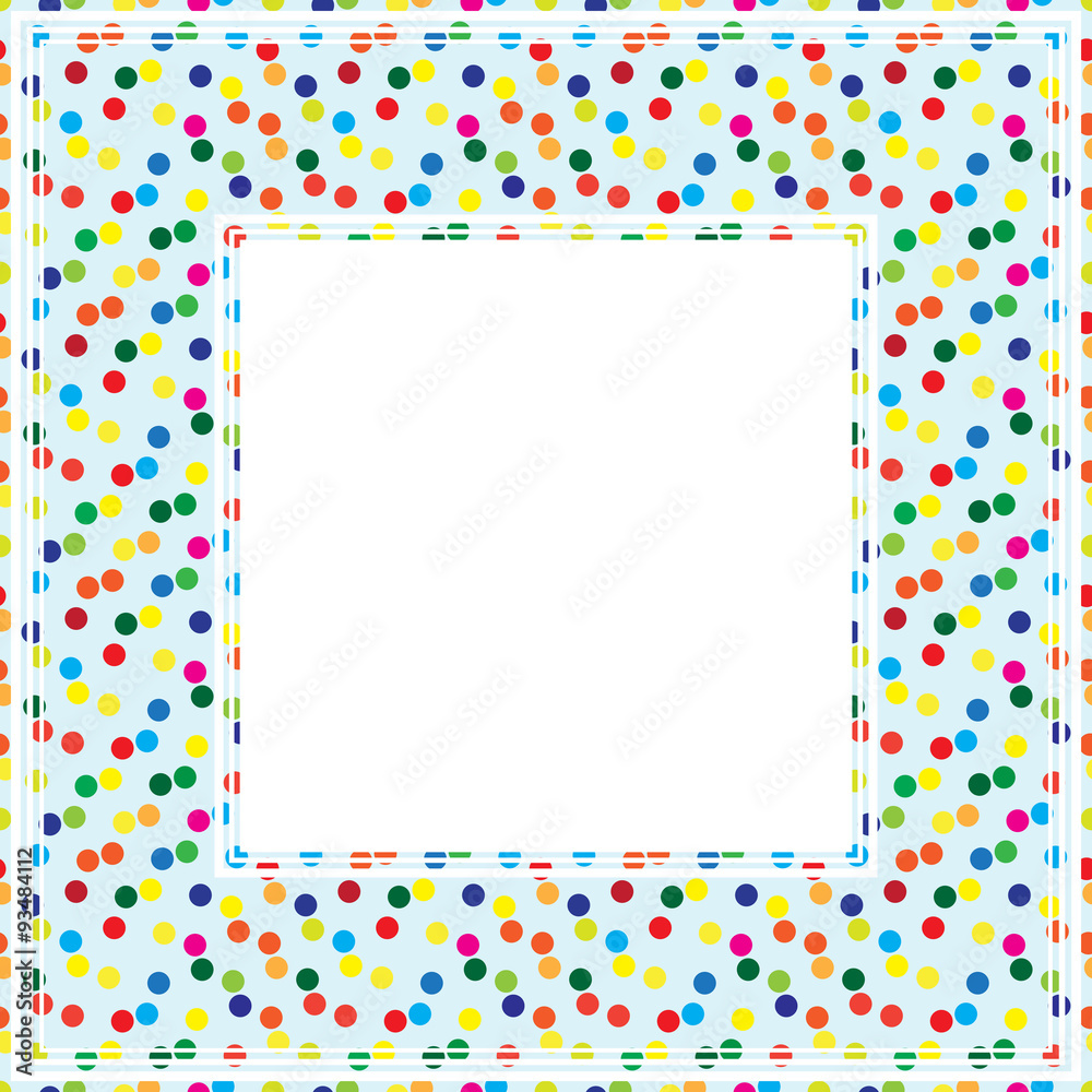 dots light border dots light border
