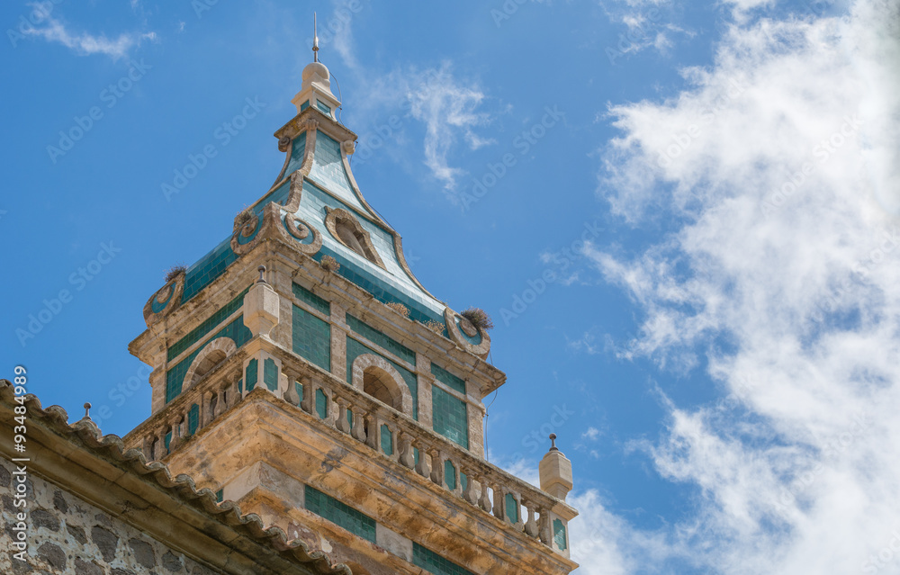 Fototapeta premium Reial Cartoixa, Kloster von Valldemossa, Mallorca