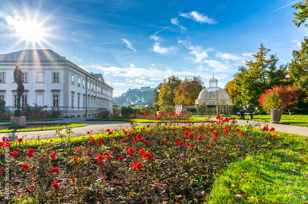 Fototapeta premium Historyczne miasto Salzburg, Salzburger Land, Austria