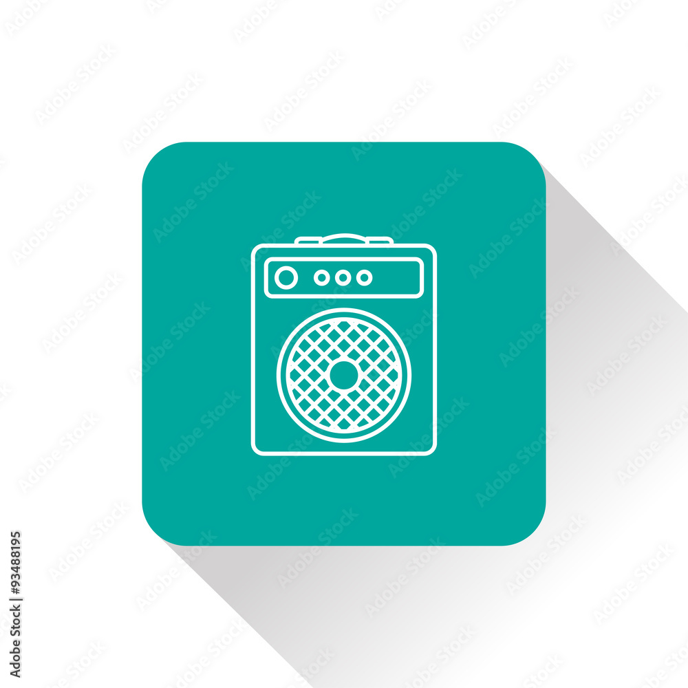 guitar amplifier icon guitar amplifier icon