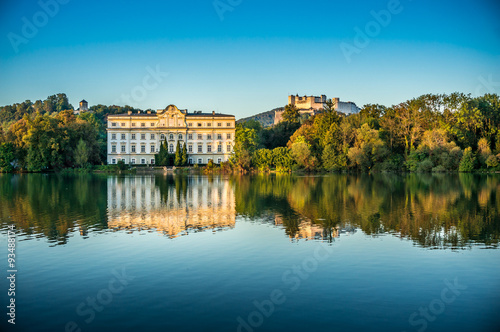 Famous Schloss Leopoldskron in Salzburg, Austria