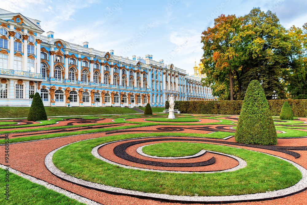 Obraz premium Catherine Palace in Pushkin, Russia