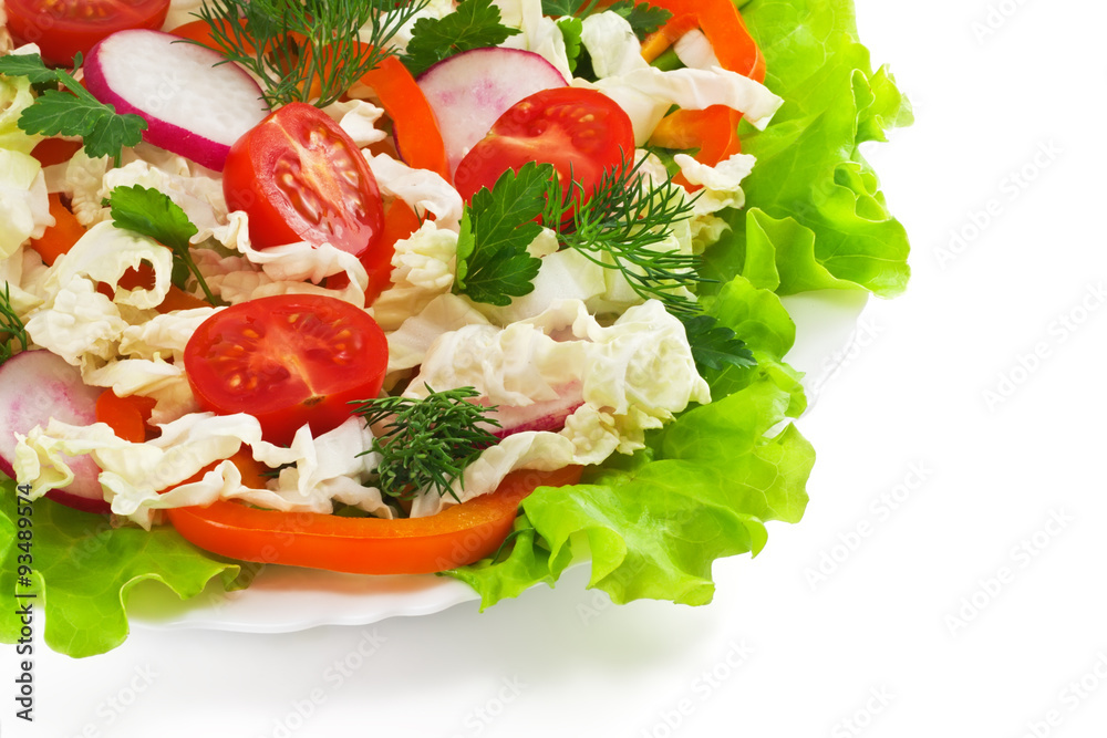 Healthy vegetable salad Healthy vegetable salad