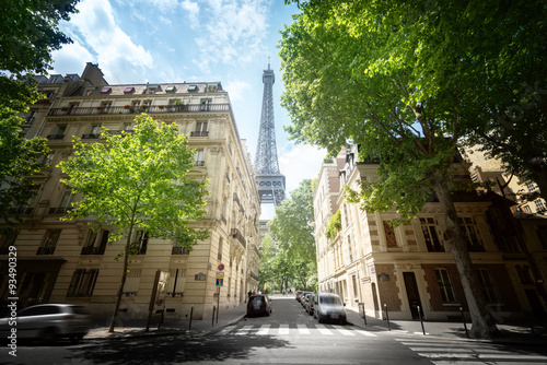 building in Paris near Eiffel Tower © Iakov Kalinin