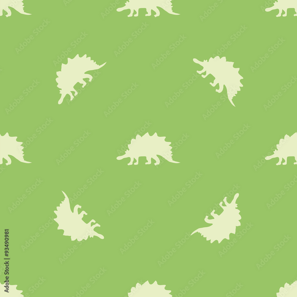 Ornament with dinosaurs