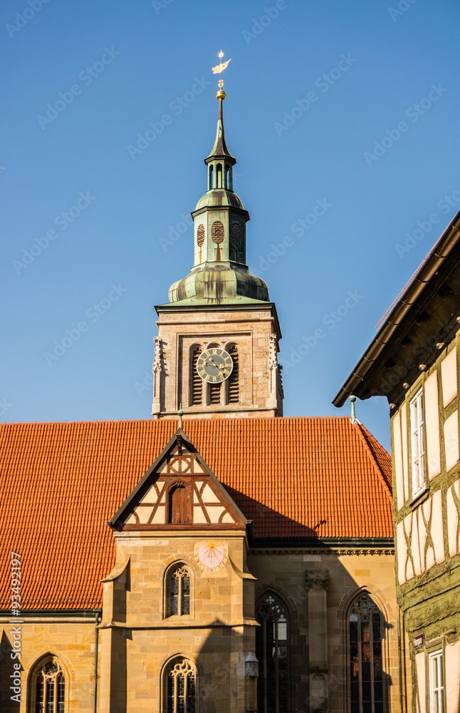 Kirchturm in Königsberg 