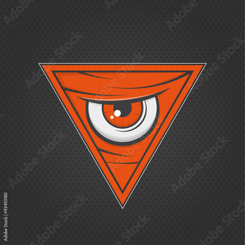 sehendes auge pyramide unheimlich