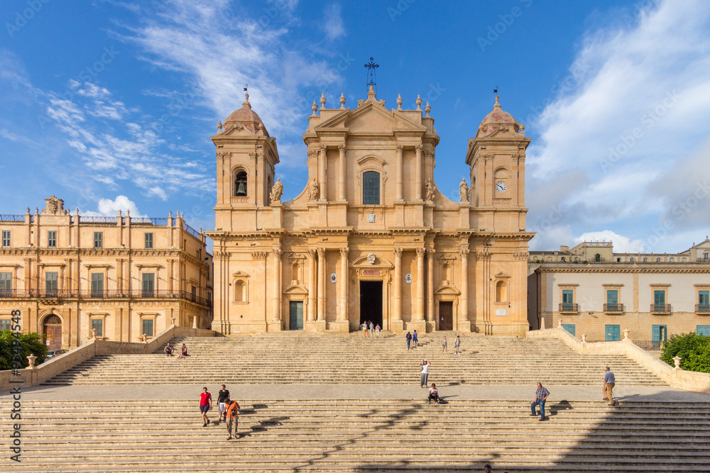 Noto Cathedrahl Sicily Italy