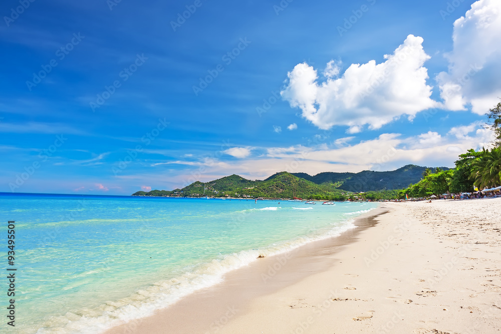 View of Chaweng beach, Koh Samui, Thailand View of Chaweng beach, Koh Samui, Thailand