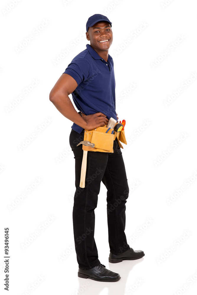 young african handyman young african handyman