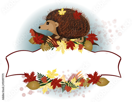 Herbstliche Vorlage
