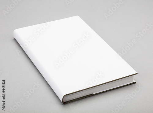Blank book white cover 5,5 x 8,8 in