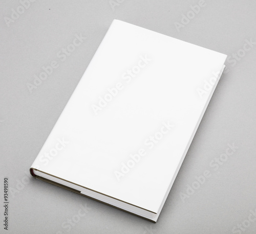 Blank book white cover 5,5 x 8,8 in