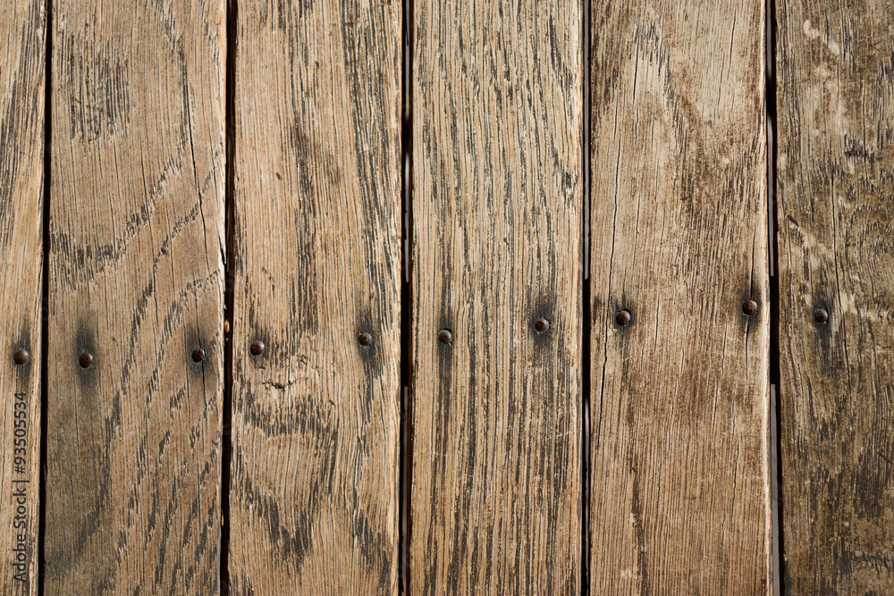 Distressed Vertical Wood Plank Boards Background Distressed Vertical Wood Plank Boards Background