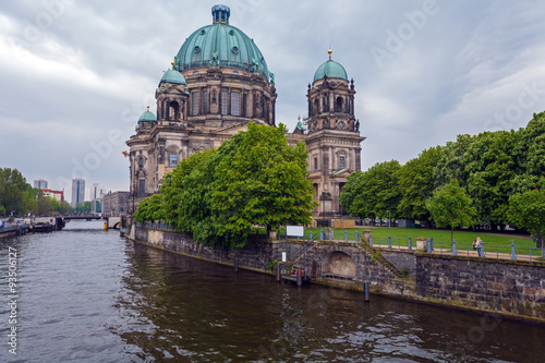 Berlin Cathedral and Rhein River, Germany