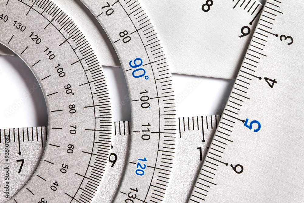 close up a part of silver precision measurement tool