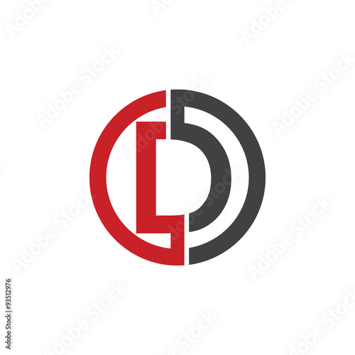 D initial circle company or DO, OD red logo