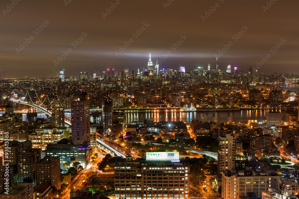 New York City Skyline View