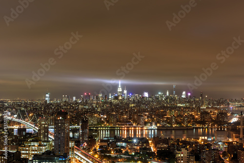 New York City Skyline View