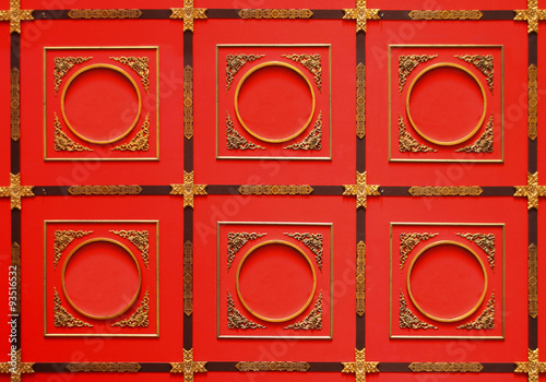 ceiling art pattern