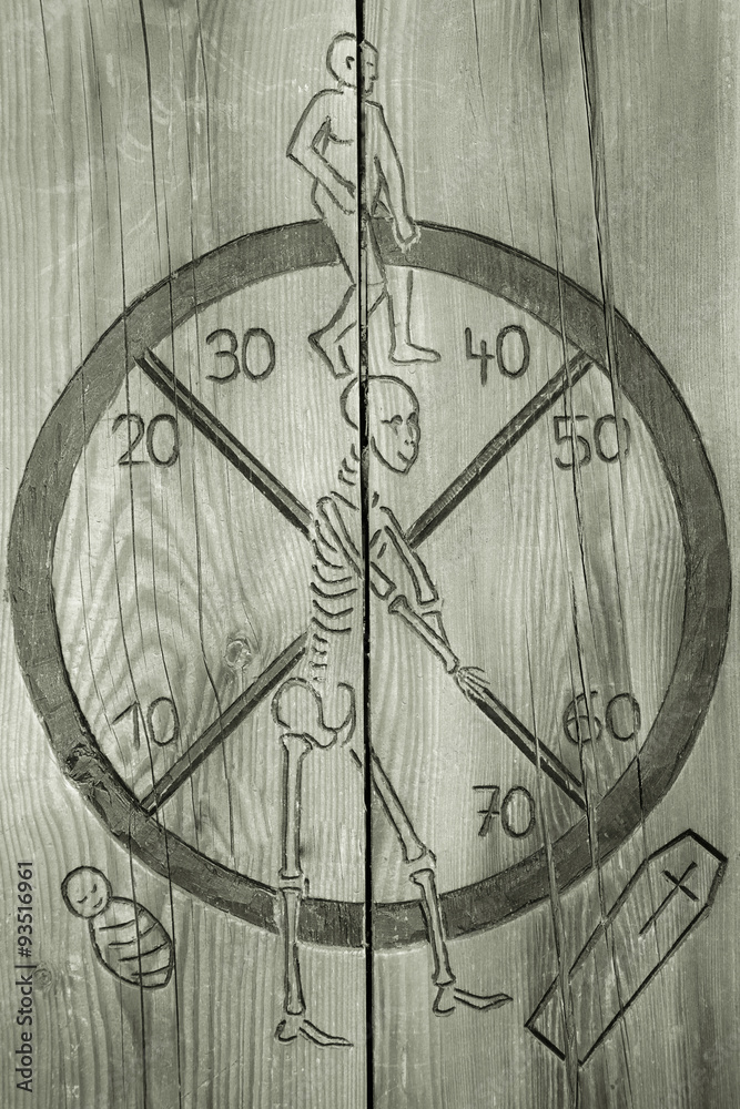 Fototapeta premium Lebenserwartung