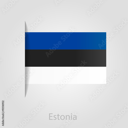 Free Download Estonian flag, vector illustration - GFXLoad