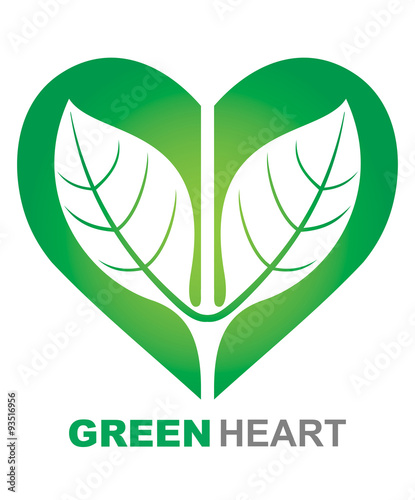Green Heart illustration