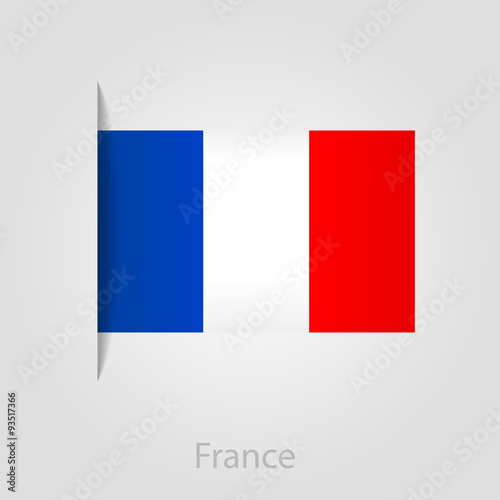 Free Download France flag, vector illustration - GFXLoad