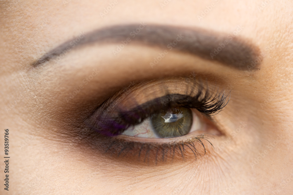 Fototapeta premium Closeup photo of eye