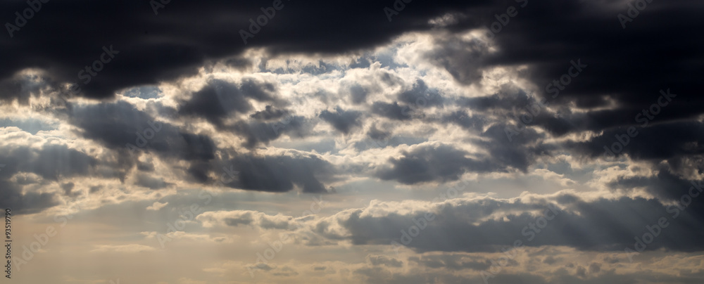 Obraz premium Sky before storm