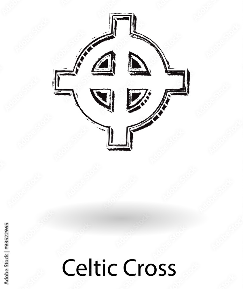 Celtic cross 3d sketch Celtic cross 3d sketch