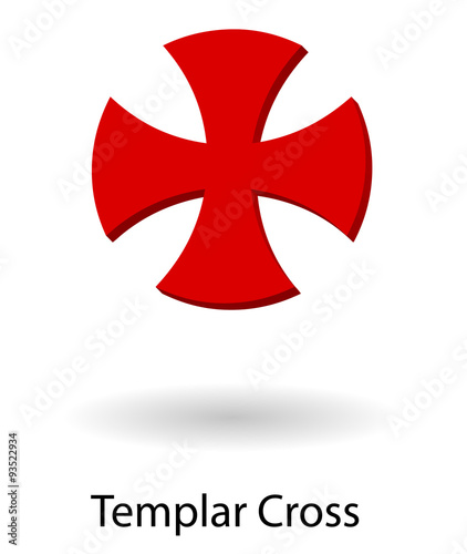 Templar cross symbol