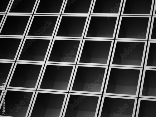 Abstract cubes background rendered