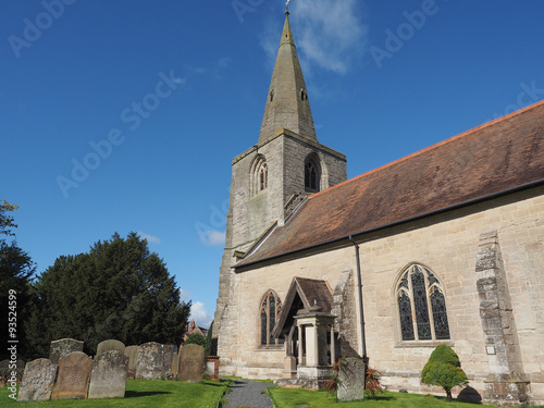 Photography St Mary Magdalene church in Tanworth in Arden