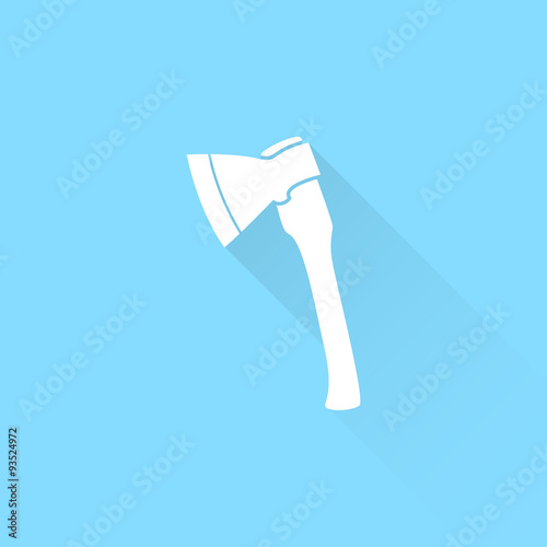 The ax vector icon. Axe symbol.