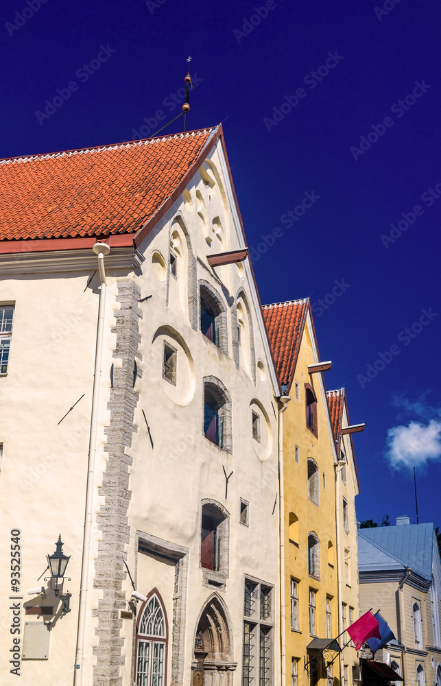 Details of the architecture of Tallinn - Estonia