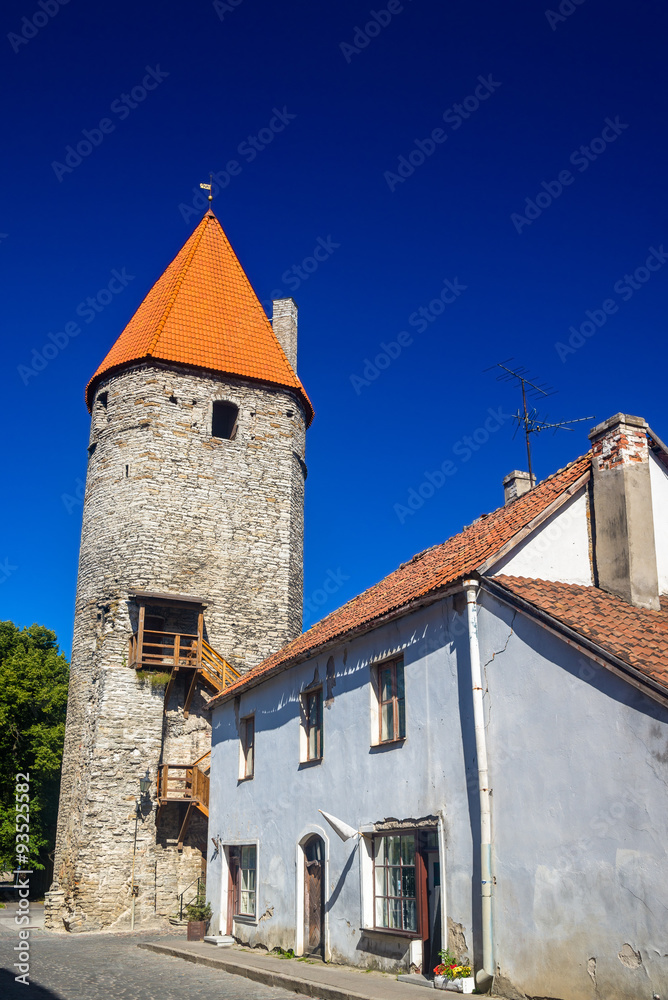 The Tower of Plate in Tallinn - Estonia