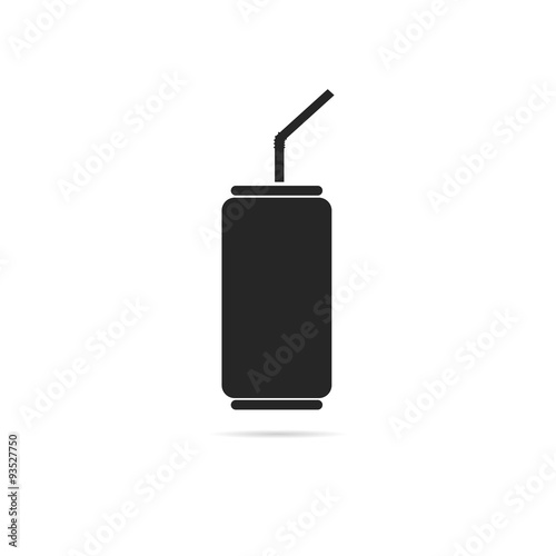 Drink with a straw icon.