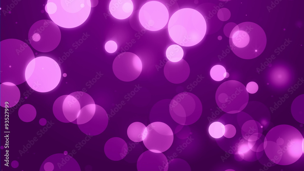 4k Purple Bokeh Animation Background Seamless Loop.