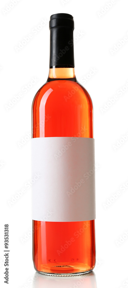 bottle of wine isolated on white background bottle of wine isolated on white background