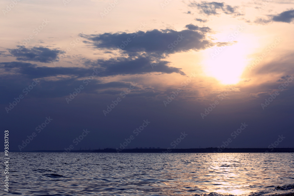 Obraz premium Beautiful view of sea water