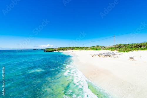 Sea, coast, landscape. Okinawa, Japan, Asia. © dreamsky