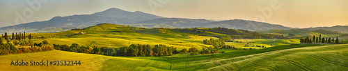 Tuscany hills, panorama shoot