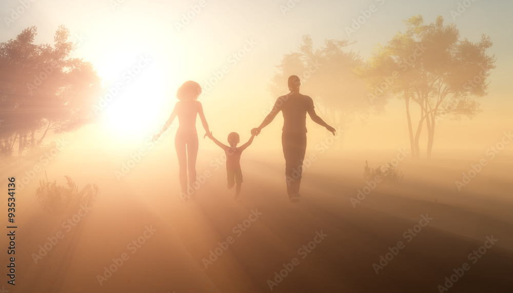 Fototapeta premium Family.
