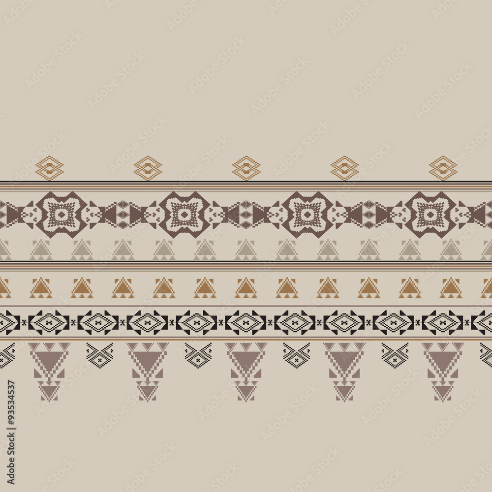 Ethnic tribal geometric pattern Ethnic tribal geometric pattern